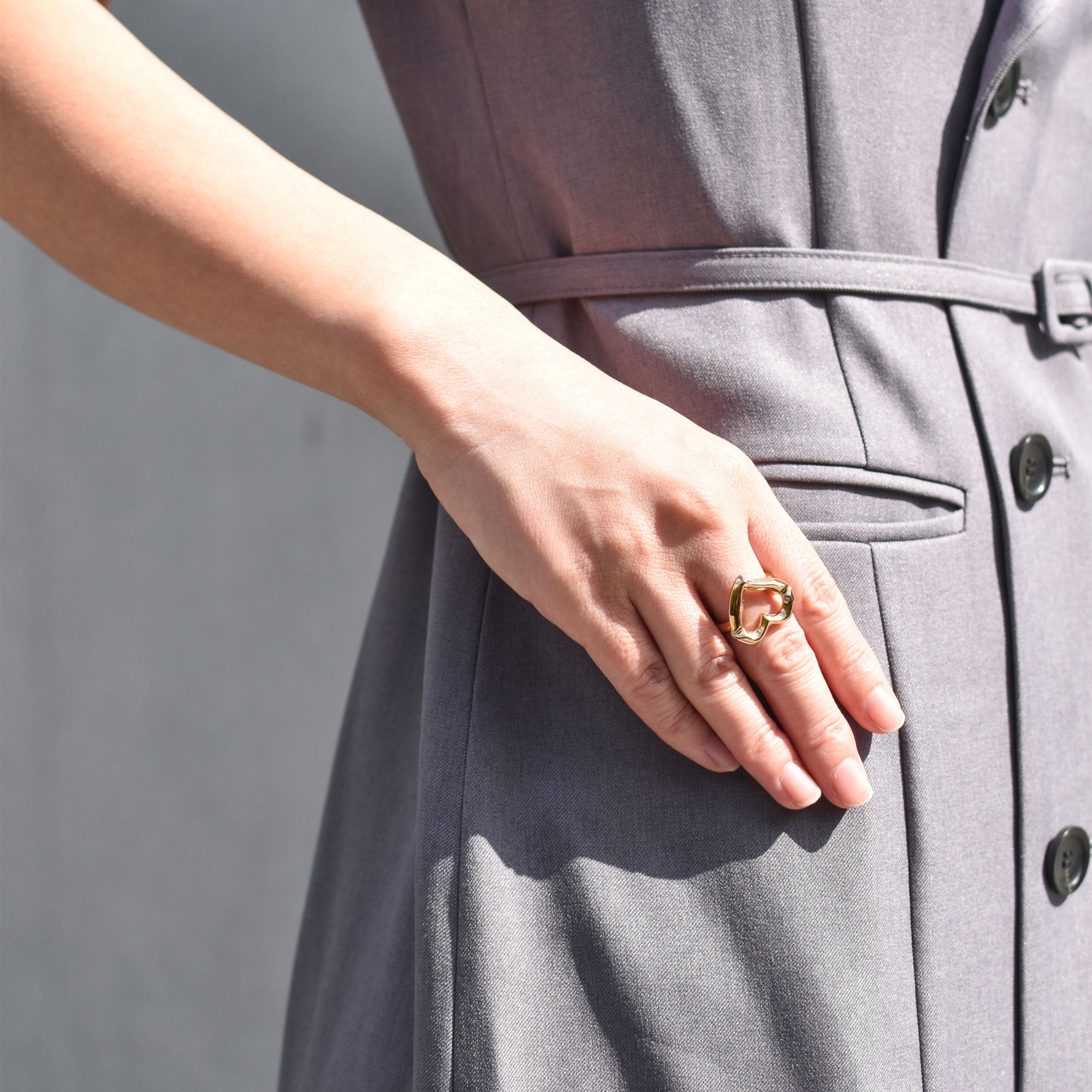 グリッティーハート リング