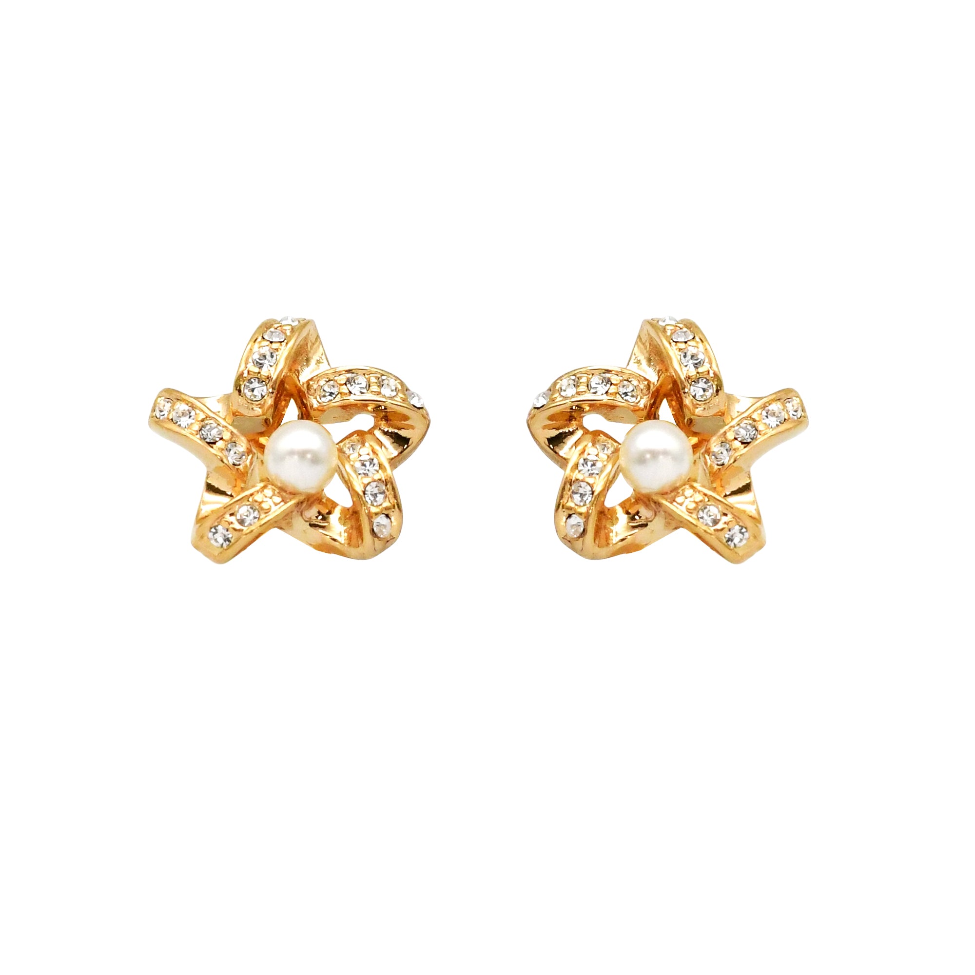 Etoile Pearl Pierced Earrings