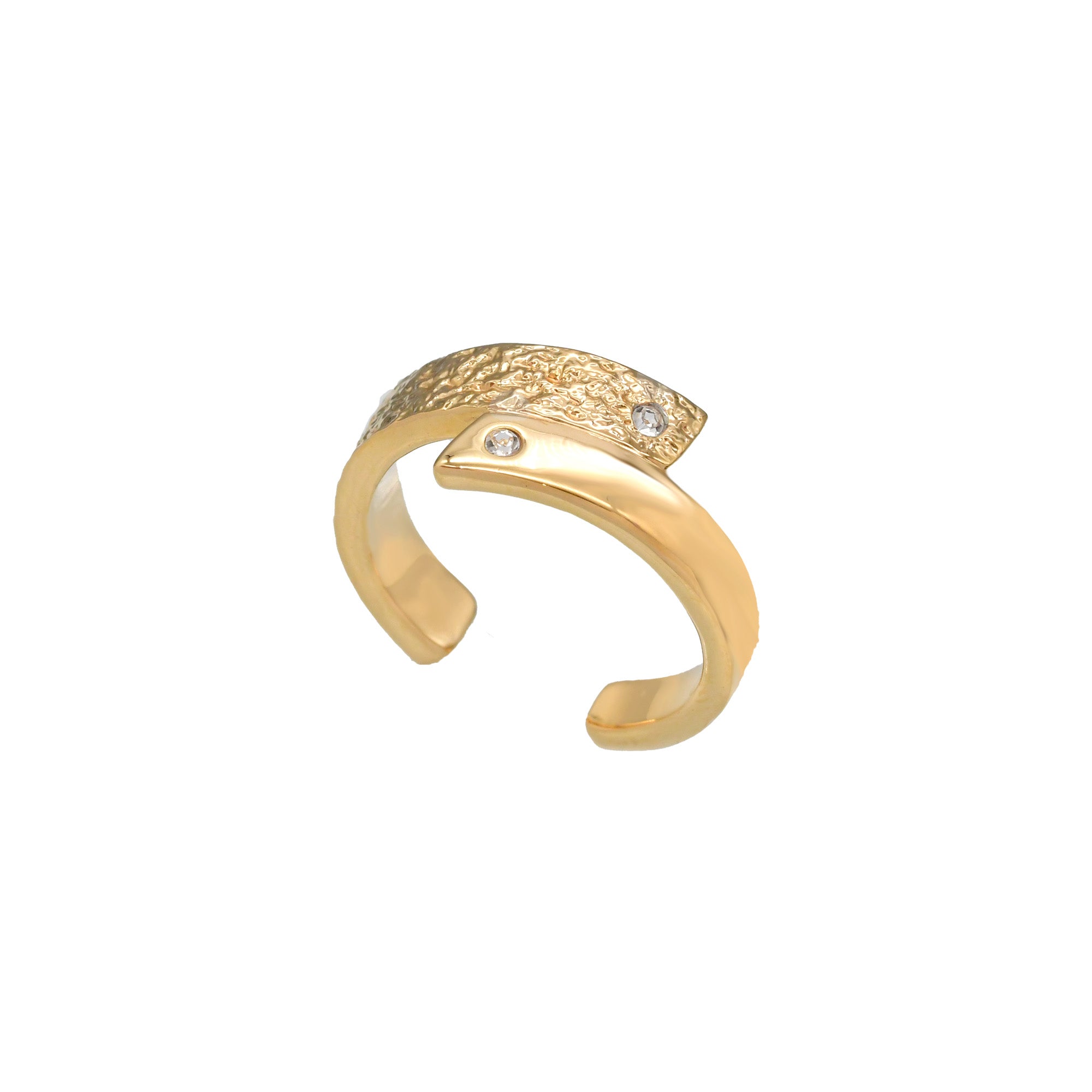Sparkler Triangle Ring