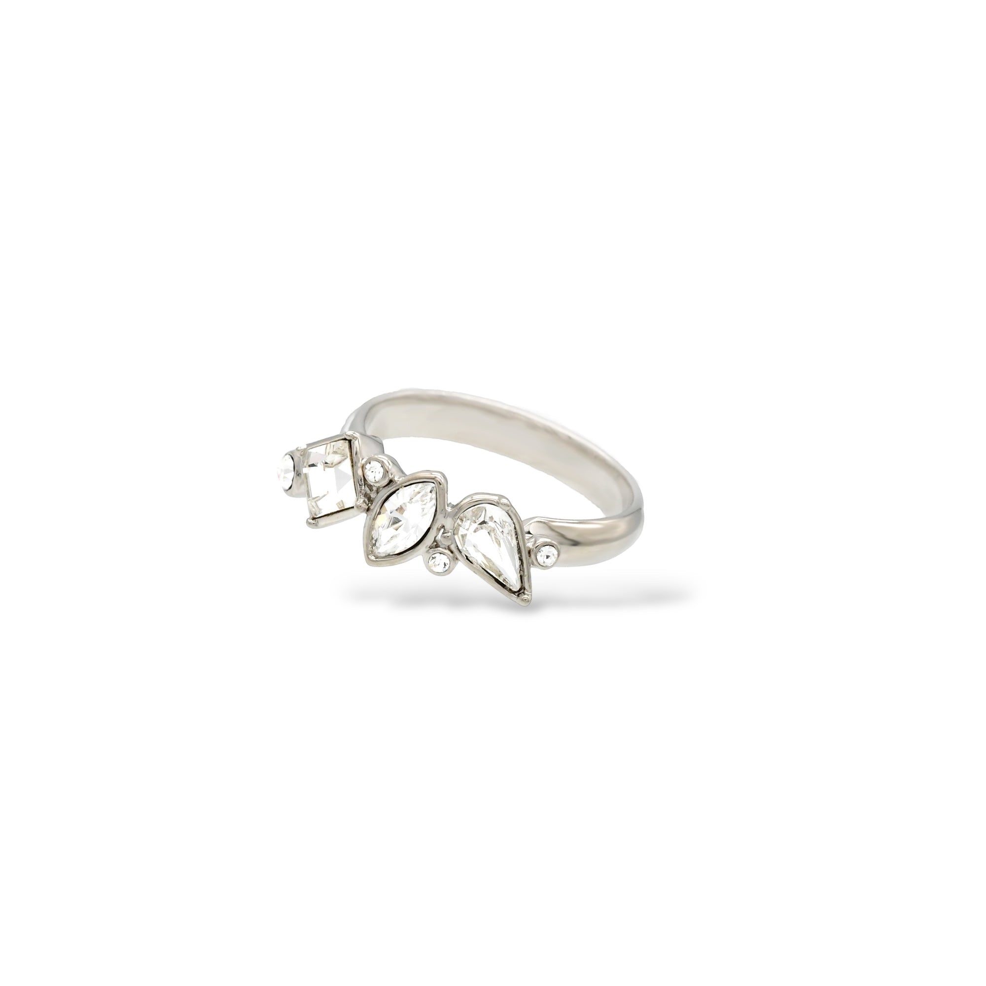Sparkler Triangle Ring