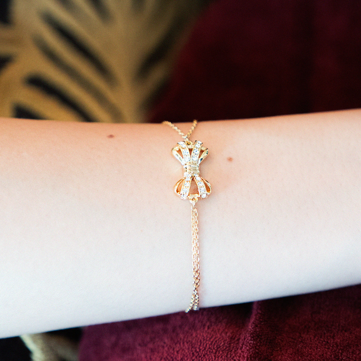 Sparkler Triangle Ring