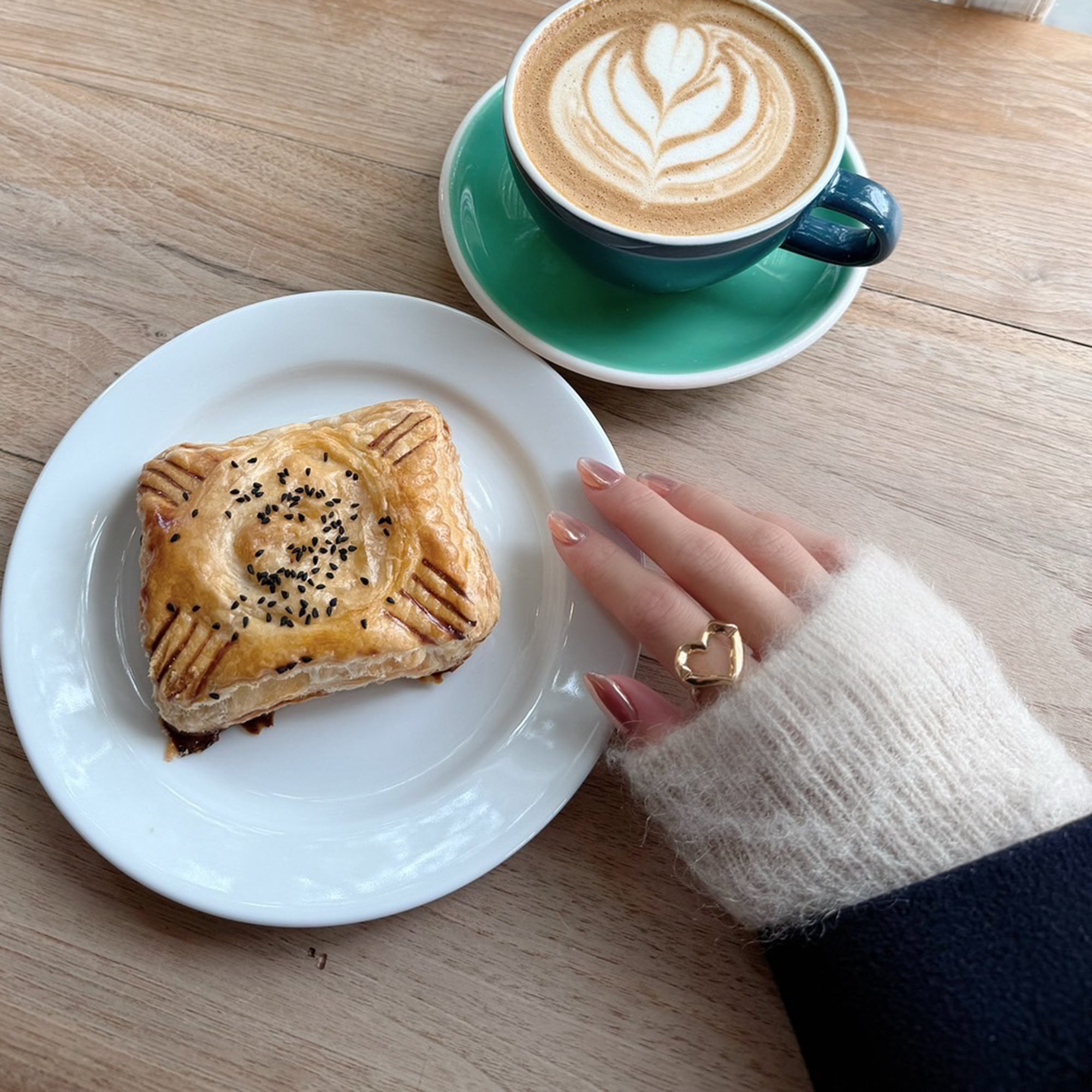 グリッティーハート リング