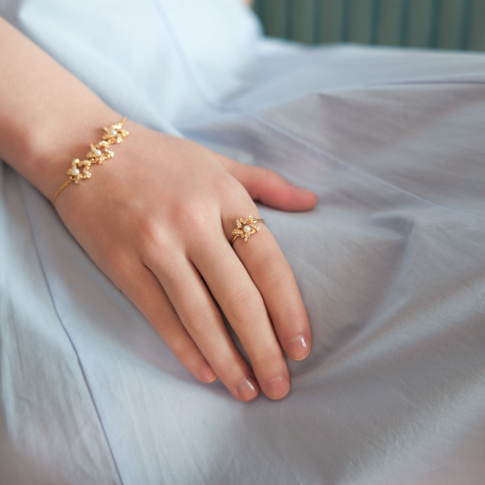 Etoile Pearl Bracelet