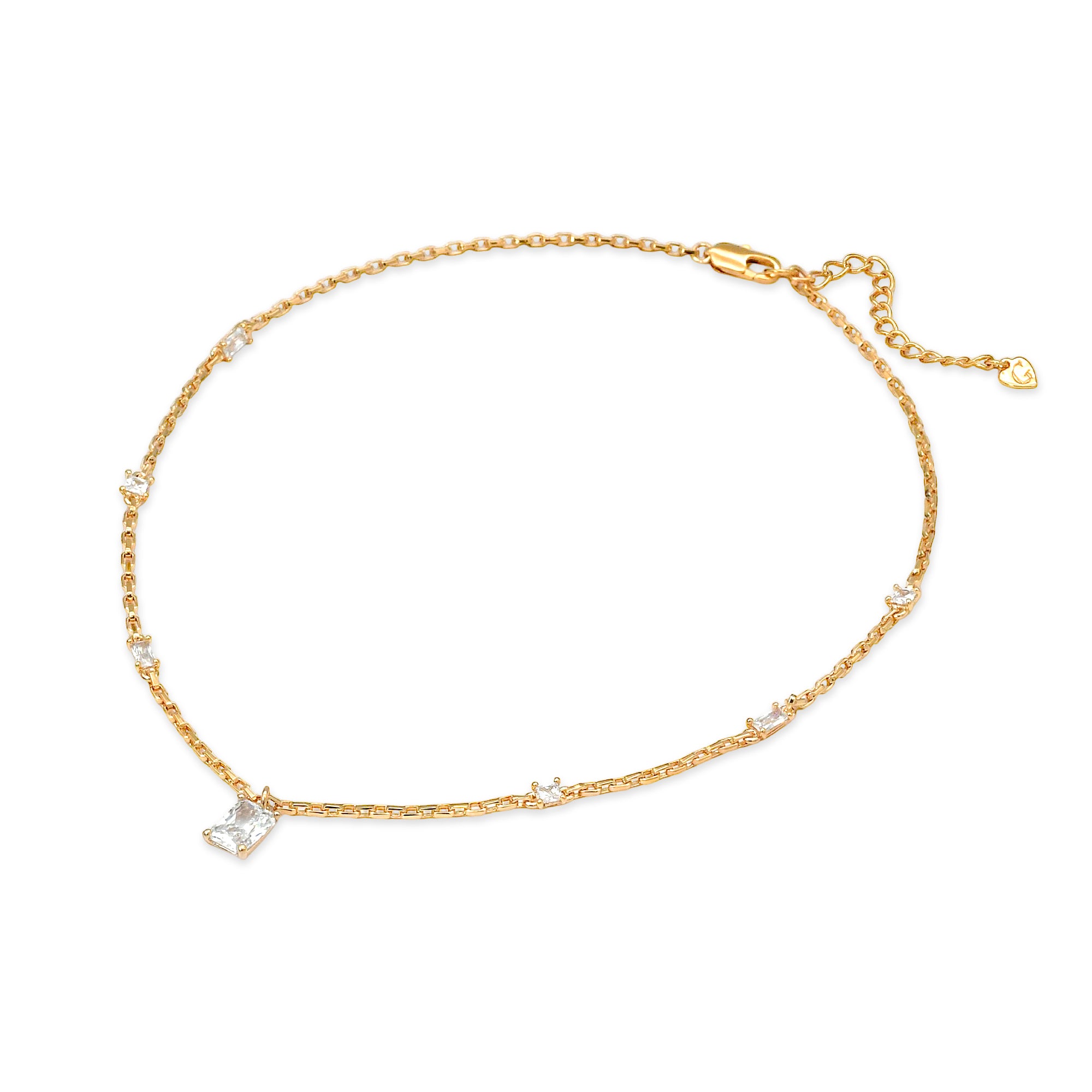 クリスタルプリズム ネックレス