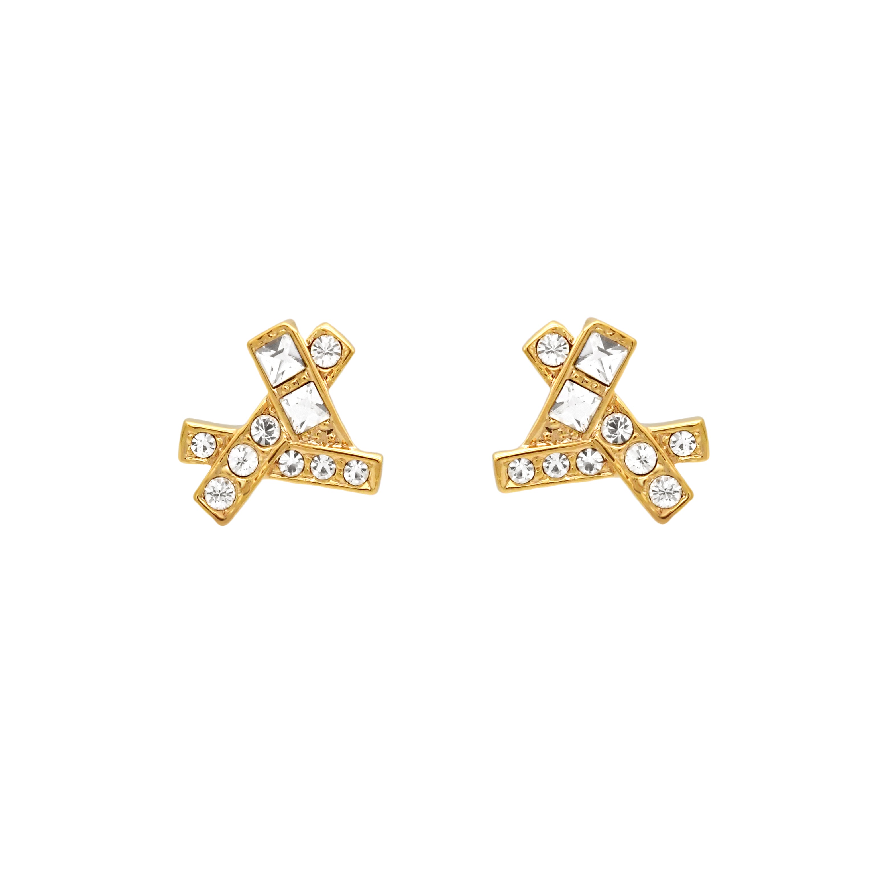 スパークラー トライアングル ピアス