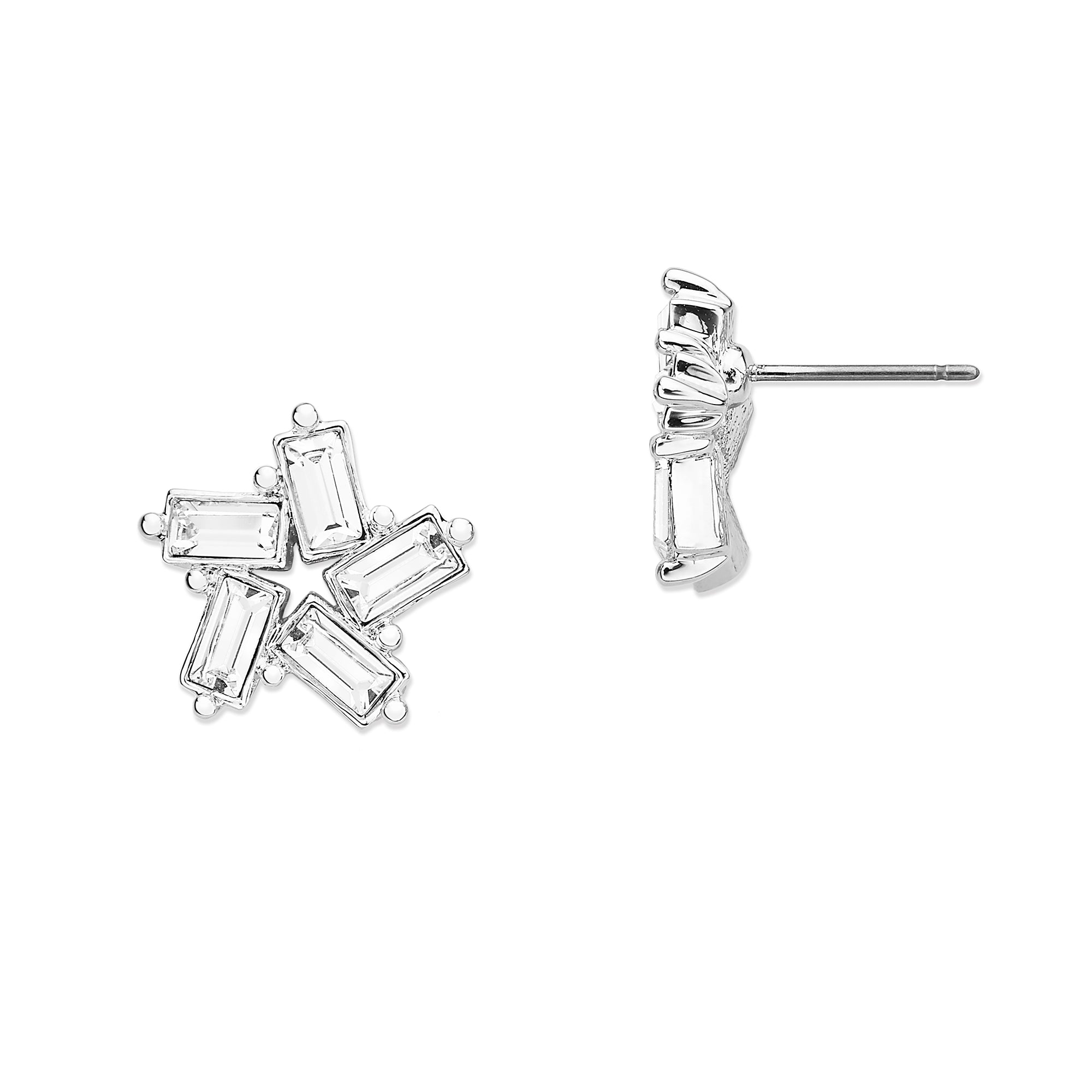 Étoile pierced earrings