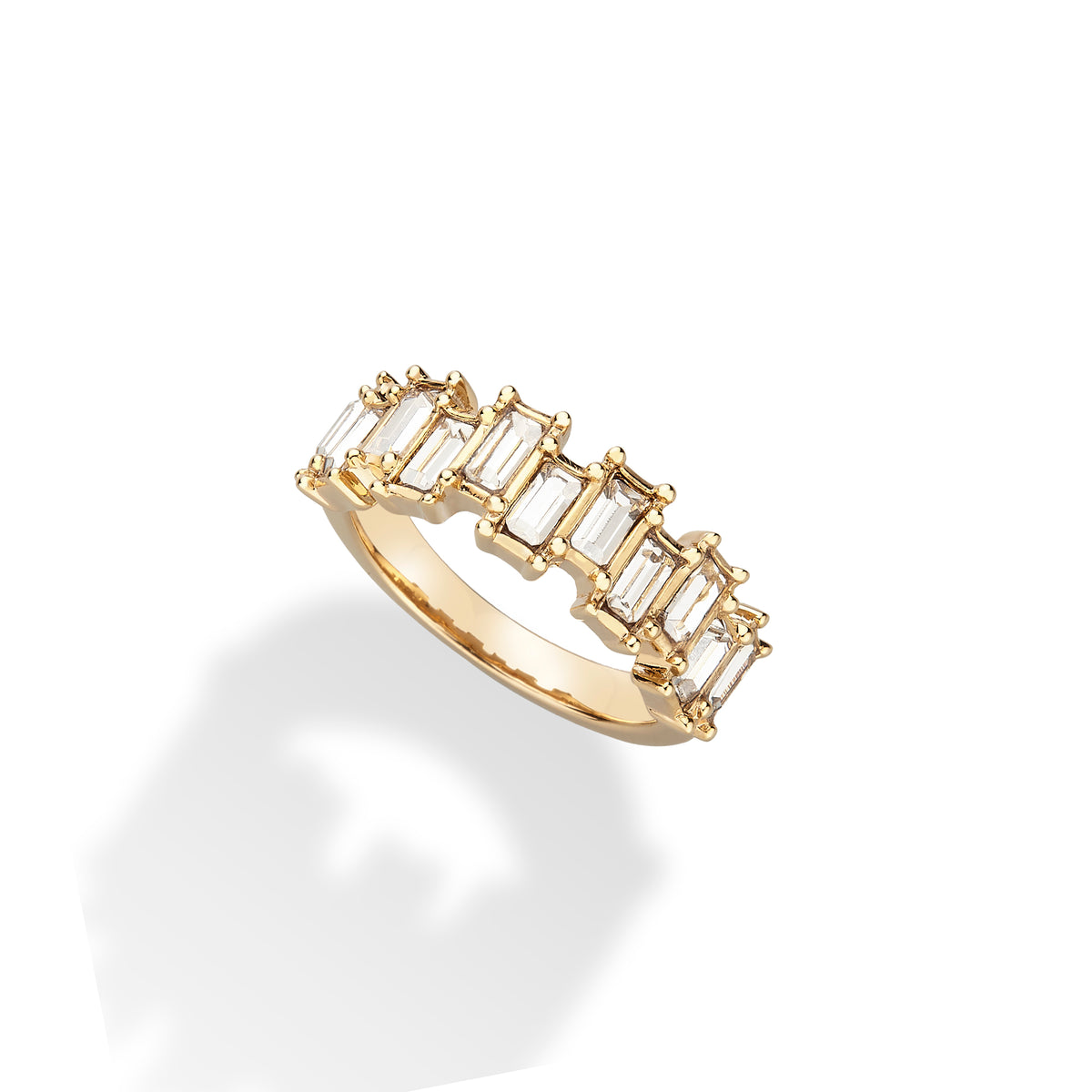 GG Continuum baguette ring