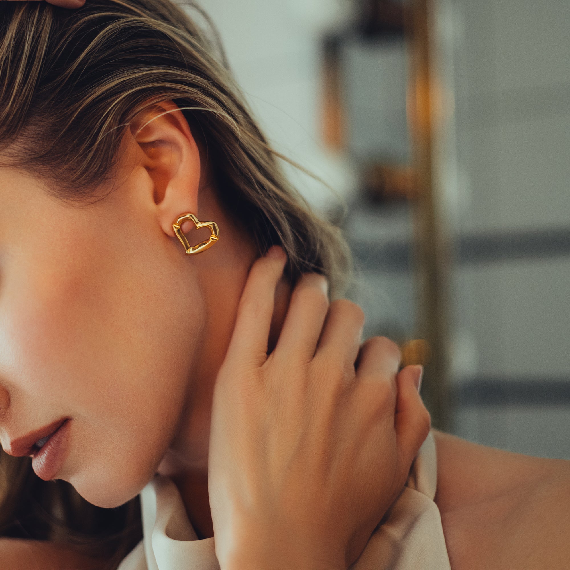 グリッティーハート ピアス