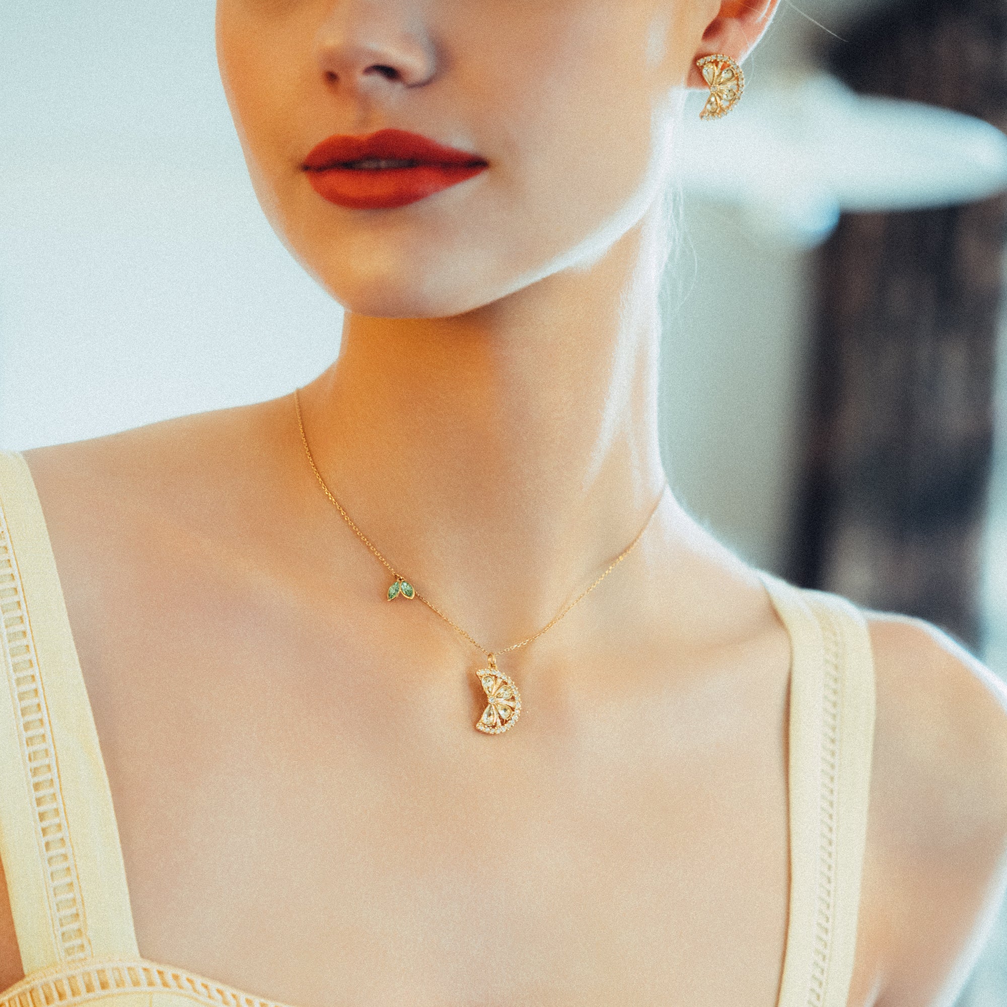 Citron Earrings