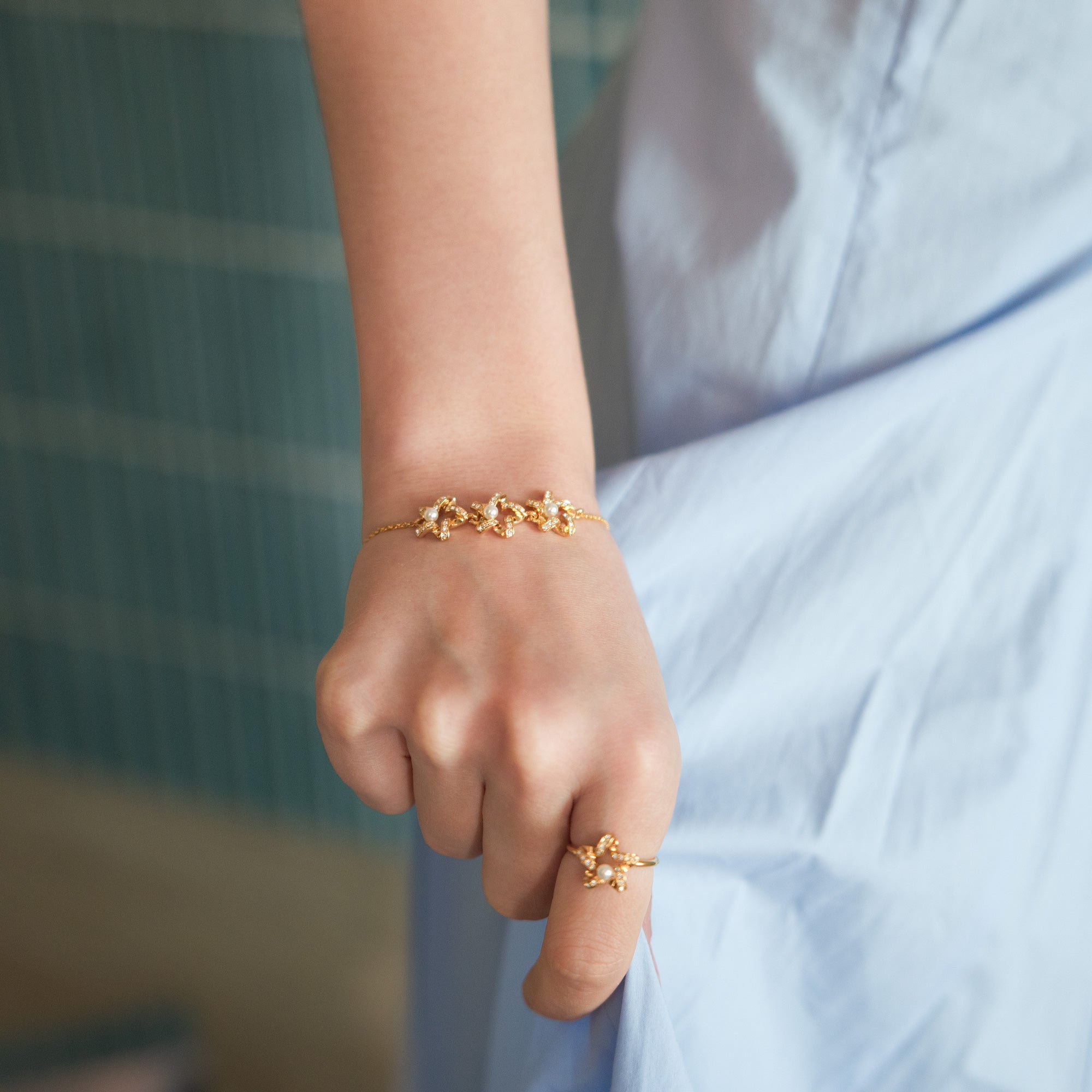 Etoile Pearl Bracelet